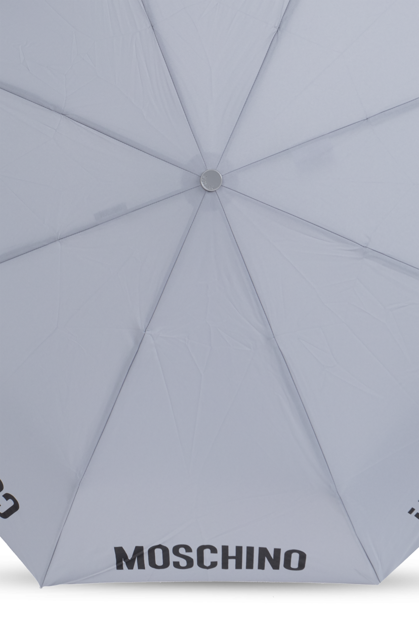 【Moschino】 Logo Umbrella 折りたたみ傘 Moschino ロゴ 折りたたみ傘 | ブラック | FARFETCH JP